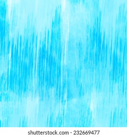 Blue background with brush strokes and scratches. Artistic vector texture.