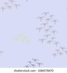 blue background and Chinese flowers, suitable for decoration of linen