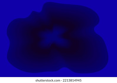 Blue background and circles with different colors