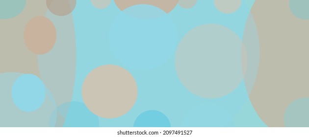 Blue background with circles of different diameters with a transparency texture, aqua in the template for the cover. Turquoise pattern for web screensaver.