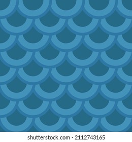 Fondo azul de los círculos para su uso en el diseño web. Imagen vectorial para diseño de impresión