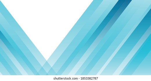 Blue background with copy space. Low poly vector illustration. Used opacity mask of background