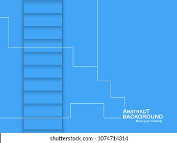 Blue background with copy space for presentation, layout, template and web banner.