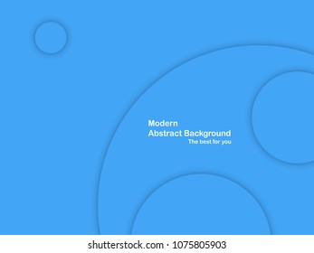 Blue background with copy space. Template design for cover, presentation, web banner.