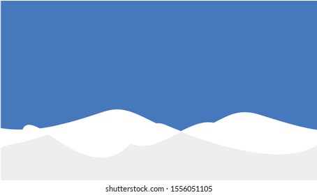 Blue background. Creative idea design. Flat vector illustration for template, brochure, web page or mobile app.