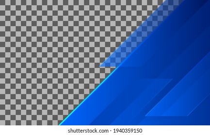 blue background with crossing line and speed effect. banner concept.