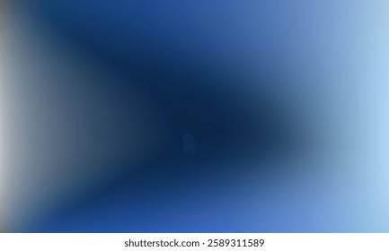 A blue background with a curved line in the middle