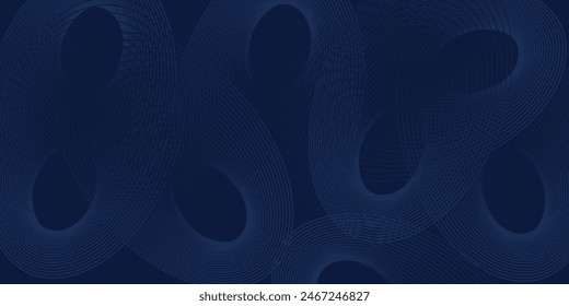 blue background with curved and overlapping blue gradient lines