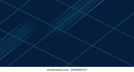 Blue Background. Dark blue abstract background geometry shine and layer element vector for presentation design.	