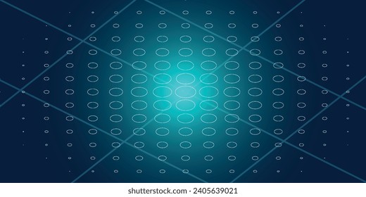 Blue Background. Dark blue abstract background geometry shine and layer element vector for presentation design.	
