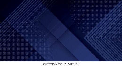 Blue Background. Dark blue abstract background geometry shine and layer element vector for presentation design. Vector design for business, corporate, institution, party, festive, seminar, and talks