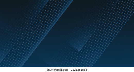 Blue Background. Dark blue abstract background geometry shine and layer element vector for presentation design. Vector design