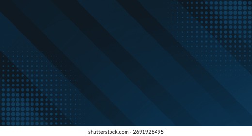 Fondo azul. Brillo de geometría de fondo abstracto azul oscuro y Vector de elementos de capa para el diseño de presentación. 