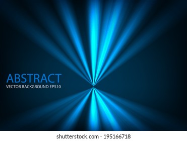 Blue background dark blue beam lighting 