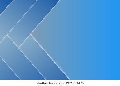blue background with decorative shape