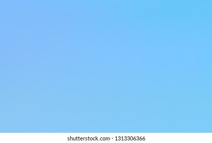 Blue background. Delicate sky gradient. Light pastel blurred backdrop. Vector illustration for web design, banners, ads, covers, prints etc.