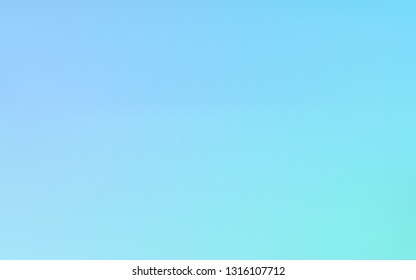 Blue background. Delicate sky gradient. Light pastel blurred backdrop. Vector illustration for web design, banners, ads, covers, prints etc.