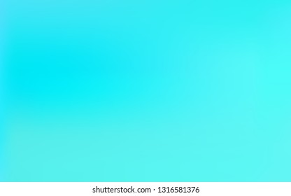 Blue background. Delicate sky gradient. Light pastel blurred backdrop. Vector illustration for web design, banners, ads, covers, prints etc.