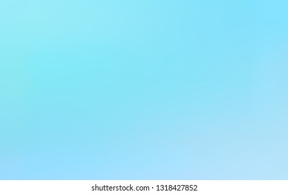 Blue background. Delicate sky gradient. Light pastel blurred backdrop. Vector illustration for web design, banners, ads, covers, prints etc.