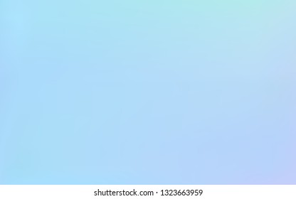 Blue background. Delicate sky gradient. Light pastel blurred backdrop. Vector illustration for web design, banners, ads, covers, prints etc.