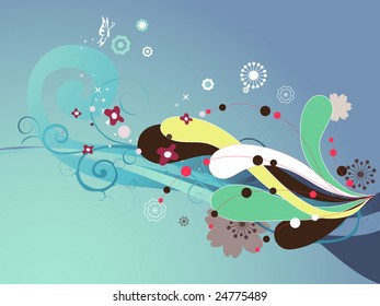 blue background design