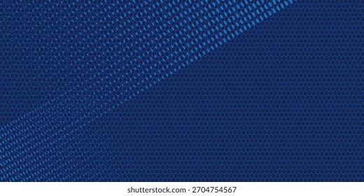 Blue background design with abstract modern templat. Vector illustration of sports players in different, elegant