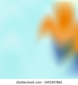 Blue background design is colorful, bright and stylish. Different trendy colors are mixed up in blue background design. Can be used as print, poster, background, backdrop, template, card