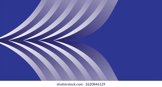 blue background design with diagonal silver blue line pattern for cover