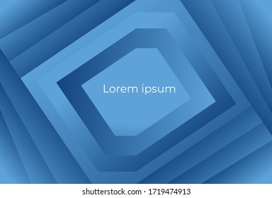 diseño de fondo azul, fondo de diseño geométrico