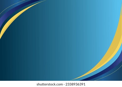 
Diseño de fondo azul con variaciones amarillas