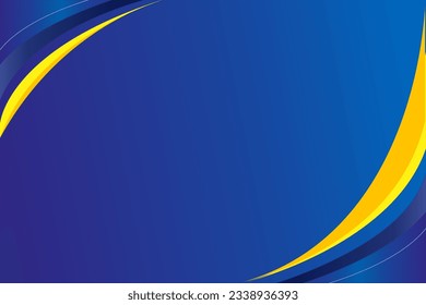 
Blue background design with yellow variations