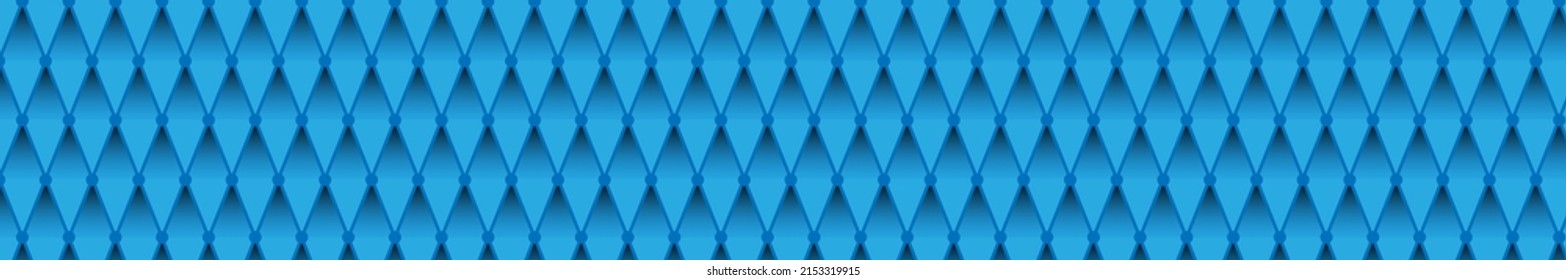 Blue background with diagonal lines forming a rhombus. Vector illustration for banners, textures, simple backgrounds and creative design