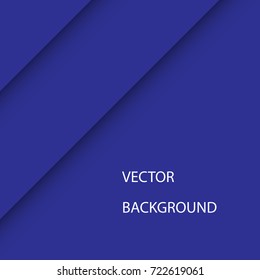 A blue background with diagonal transparent lines and an example of text.