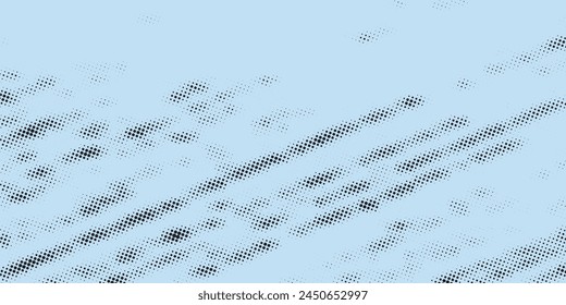 Blue Background Distress dots abstract