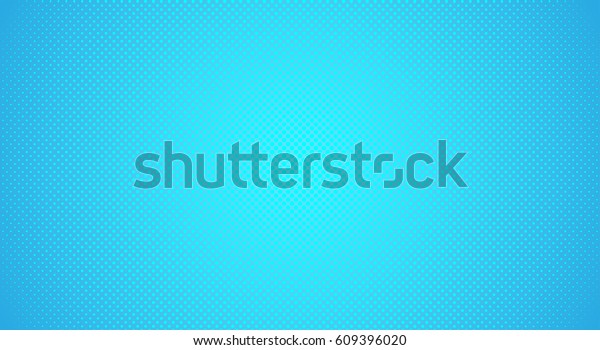 Blue background with dots.\
Abstract background with halftone dots design. Vector\
illustration.