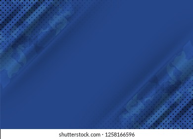 blue background with dotted geometric texture for web layout, advertising, media and presentation concepts, vector illustration