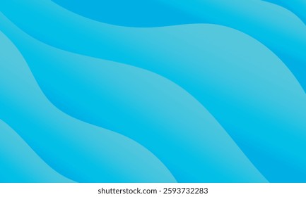 Blue background with dynamic curve line elegant graphic design element decoration