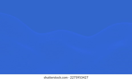 Blue background. Flowing blue waves. Abstract digital wave. Flow. Line Vector illustration for tech futuristic innovation concept modern Gradient Background Graphic design Space. Smooth stylish. Curve