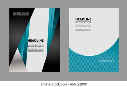 Blue background flyer
