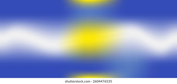 Blue background fried egg abstract  white yellow