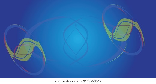 blue background with geometric gradation