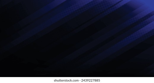 Blue Background. Glowing dark blue abstract background geometry and layer elements vector for EPS 10 presentation design