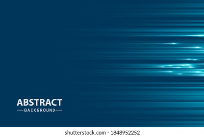 Blue background with glowing horizontal lines