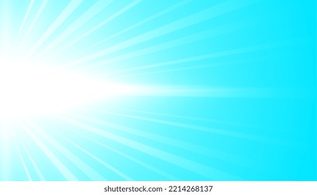 Blue background with glowing light effect design