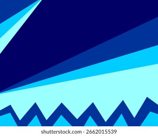 Blue background with gradation. Suitable for digital and printing purposes.