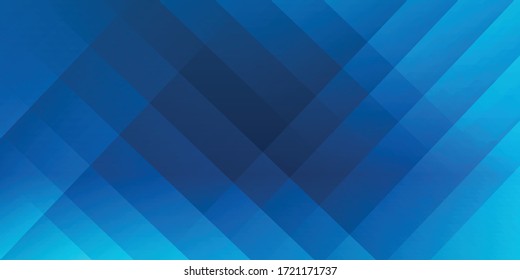 Blue background. Gradient color background design. Rectangle gradient shapes composition. Futuristic design posters. Neon glowing techno lines, blue hi-tech futuristic abstract background template