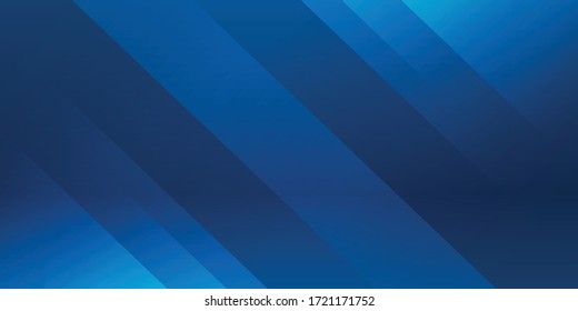 Blue background. Gradient color background design. Rectangle gradient shapes composition. Futuristic design posters. Neon glowing techno lines, blue hi-tech futuristic abstract background template