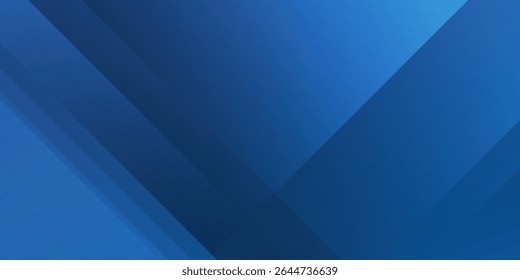 Blue background. Gradient color background design. Rectangle gradient shapes composition. Futuristic design posters. Neon glowing techno lines, blue hi-tech futuristic abstract background template