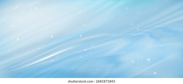 Blue background with gradient mesh abstract design with soft wavy lines,Vector pastel backdrop for product advertise,screen wallpaper or horizon spring,summer banner
