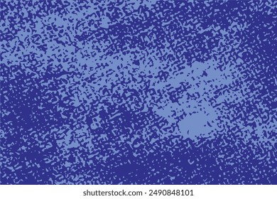 Blue background in grunge and rustic style. Simple and minimalist vintage dirty texture of rough surface for background.